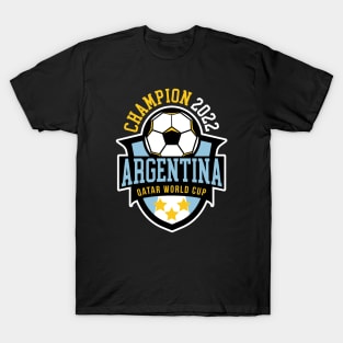 Argentina World Cup Champions, Argentina Campeón Mundial Qatar 2022 T-Shirt